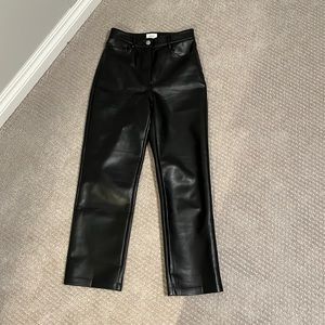 Wilfred free Melina cropped leather pant